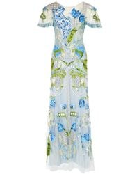 Temperley London - Ostuni Sequin Floral Gown - Lyst