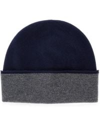 Kangra - Bonnet Bicolore En Cachemire - Lyst