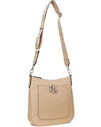Ralph Lauren - Schultertasche mit Logo-Schild - Lyst