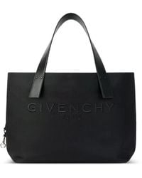 Givenchy - Handtasche Mit Logo-Prägung - Lyst