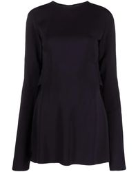 032c - 'Kicked Back' Structured Short Dress - Lyst