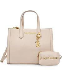 Juicy Couture - Logo-Plaque Tote Bag - Lyst