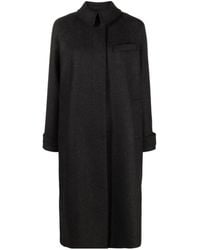 Claudie Pierlot - Gustave Single-breasted Maxi Coat - Lyst