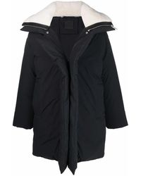 Givenchy - Abrigo acolchado con botones - Lyst