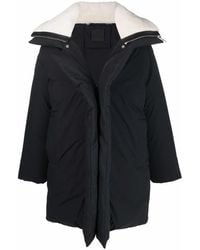 Givenchy - Abrigo acolchado con botones - Lyst