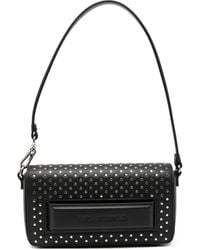 Karl Lagerfeld - Bolso de hombro con logo en relieve - Lyst