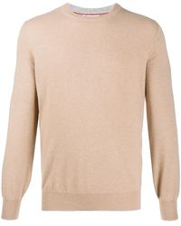 Brunello Cucinelli - Pull À Bords Nervurés - Lyst