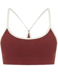 The Upside - Samara Contrast-Trim Sports Bra - Lyst
