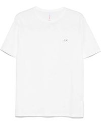 Sun 68 - ラウンドネック Tシャツ - Lyst