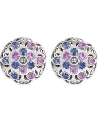 Officina Bernardi - 18Kt Damasco Sapphire Earrings - Lyst