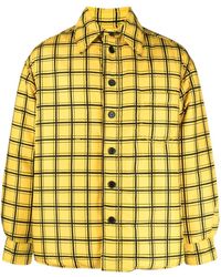 Marni - Check-print Shirt Jacket - Lyst