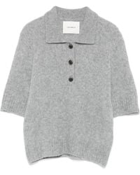 Lisa Yang - Jersey con botones tipo polo - Lyst