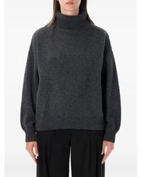 Sessun - Niko Roll-Neck Drop-Shoulder Sweater - Lyst