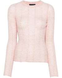Haikure - Cable-Knit Sweater - Lyst