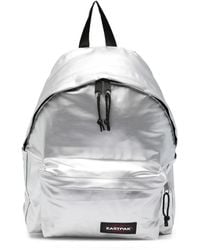 Eastpak - Day Pak'R Metallic-Effect Logo-Patch Backpack - Lyst
