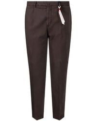 Santaniello - Pantalon Droit En Serge - Lyst