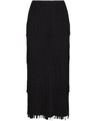 Simon Miller - Za Za Fringe Midi Skirt - Lyst