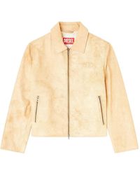 DIESEL - Chaqueta L-Amar-A-Fem-S1 con logo en relieve - Lyst