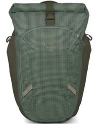 Osprey - Grid-Pattern Roll-Top Backpack - Lyst