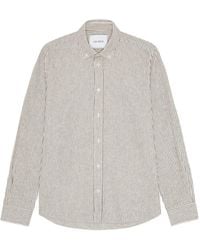 Les Deux - Konrad Striped Shirt - Lyst