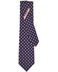 Ferragamo - Teddy Print Silk Tie - Lyst