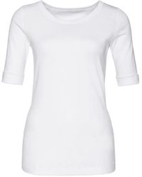 Marc Cain - Turn-Up Sleeve T-Shirt - Lyst