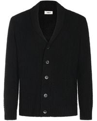 Altea - Cardigan Mit Schalkragen Und Zickzackmuster - Lyst