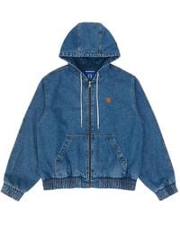Adererror - Hooded Denim Jacket - Lyst