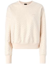 Pinko - Pull En Polaire À Ornements Strassés - Lyst