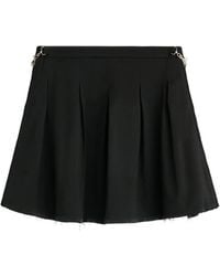 Our Legacy - Object Frayed Pleated Skirt - Lyst