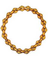 Patrizia Pepe - Collar de cadena metalizada - Lyst