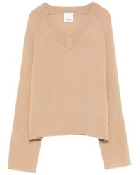 Allude - Pull À Col V - Lyst