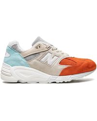 New Balance - X Kith Baskets 990 V2 'Cyclades' - Lyst