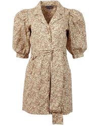 LHD - Vestido Casitas con manga farol - Lyst