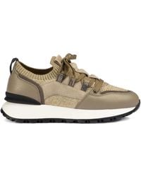 Doucal's - Embellished Leather Sneakers - Lyst