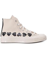 Comme des Garçons - X Converse Baskets À Logo Imprimé - Lyst