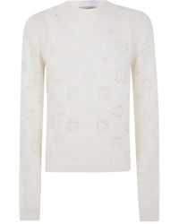 Twinset - Jersey de punto abierto - Lyst