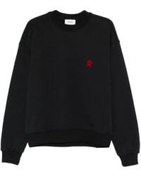 A PAPER KID - Embroidered Crew-Neck Sweatshirt - Lyst