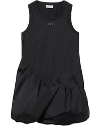 PUCCI - Robe Courte À Plaque Logo - Lyst