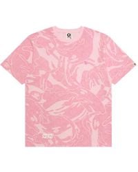 Aape By A Bathing Ape - Camo-Print T-Shirt - Lyst