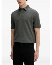Marc O' Polo - Textured Short-Sleeve Polo Shirt - Lyst