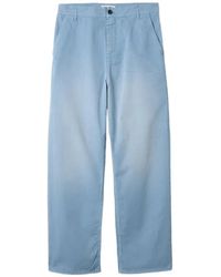 Miu Miu - Garment-Dyed Twill Pants - Lyst