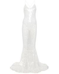 Norma Kamali - Fara Sequin-Embellished Gown - Lyst
