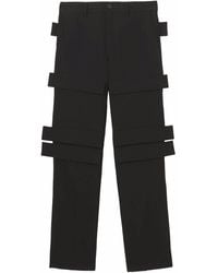 Burberry - Pantalones cargo con diseño de paneles - Lyst
