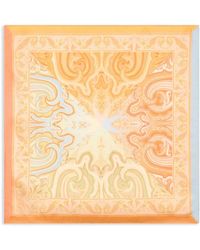 Etro - Patterned Silk Pocket Square - Lyst