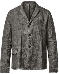 Thom Krom - Faded-Effect Single-Breasted Jacket - Lyst