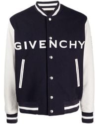 Givenchy - Giacca Varsity con ricamo - Lyst