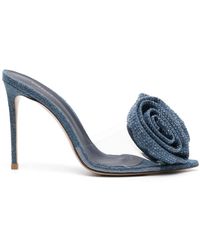 Le Silla - Rose Mules 110mm - Lyst