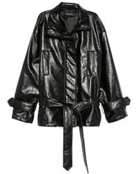 FEDERICA TOSI - Belted Zip-Up Jacket - Lyst