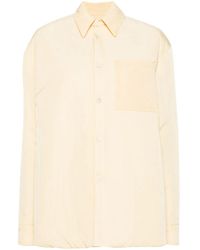 Fabiana Filippi - Button-Up Crinkled Jacket - Lyst